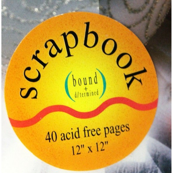 New Vtg 1998 Holiday Remembrances Scrapbook Photo Album 12" Bound & d/termined - Picture 2 of 8